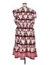 BLOOMCHIC Paisley Burgundy Casual Dress Size 26 - photo 2