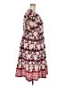 BLOOMCHIC Paisley Burgundy Casual Dress Size 26 - photo 4