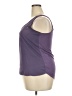 Fortune + Ivy 100% Polyester Purple Sleeveless Blouse Size XXL - photo 5