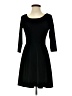Missguided Solid Black Cocktail Dress Size 4 - photo 1