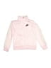 Nike 100% Polyester Pink Zip Up Hoodie Size 4T - photo 1