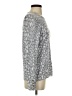 J. McLaughlin Silver Long Sleeve T-Shirt Size S - photo 4