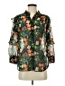 Ted Baker London 100% Polyester Green 3/4 Sleeve Blouse Size 4 (1) - photo 1