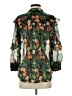 Ted Baker London 100% Polyester Green 3/4 Sleeve Blouse Size 4 (1) - photo 2