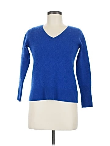 Halogen Cashmere Pullover Sweater (view 1)