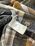 BKE 100% Polyester Plaid Gray Coat Size M - photo 7