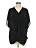 Neiman Marcus 100% Polyester Black 3/4 Sleeve Blouse Size S - photo 1