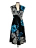 Jones Studio Blue Black Cocktail Dress Size 10 - photo 1