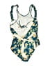 Unbranded Tropical Blue One Piece Swimsuit Size L (estimated) - photo 2