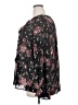 Torrid Floral Black Long Sleeve Blouse Size 2X Plus (2) - photo 5
