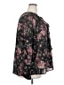 Torrid Floral Black Long Sleeve Blouse Size 2X Plus (2) - photo 4