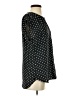 Van Heusen Polka Dots Black Short Sleeve Blouse Size S - photo 4