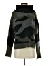 Aqua Camo Black Turtleneck Sweater Size XS - photo 1