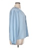 CeCe Blue Long Sleeve Blouse Size XL - photo 4