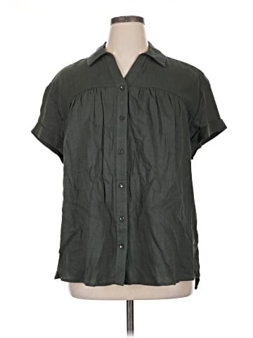 Terra & Sky Short Sleeve Blouse (view 1)