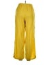Unbranded 100% Polyester Yellow Casual Pants Size XL - photo 2