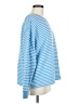 J.Crew 100% Cotton Stripes Blue Pullover Sweater Size M - photo 4