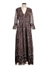 Few Moda Paisley Brown Casual Dress Size L - photo 1