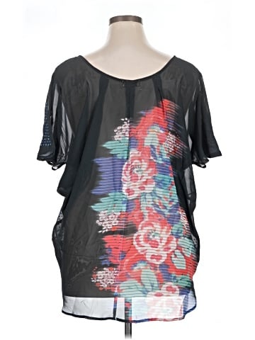 One World Short Sleeve Blouse (view 2)