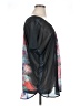 One World Black Short Sleeve Blouse Size 1X - photo 4