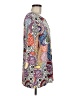 Chico's Paisley Gray Casual Dress Size Med (1) - photo 4