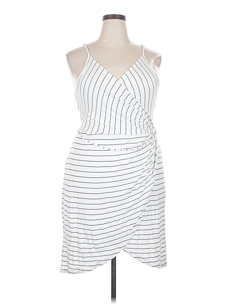 Pre-owned 41hawthorn Casual Dress In White