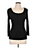 Dana Buchman Black 3/4 Sleeve Top Size L - photo 1