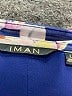 IMAN Print Blue Casual Dress Size L - photo 7