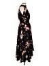 A.L.C. Floral Black Casual Dress Size 10 - photo 4