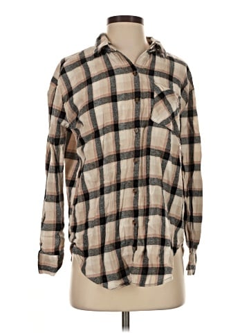 Love Notes Long Sleeve Button-Down Shirt (view 1)
