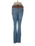 Good American Color Block Blue Jeans Size 8 - photo 2