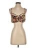 Pilcro 100% Cotton Tan Sleeveless Top Size S - photo 1