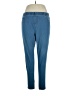 Serra Solid Blue Jeggings Size XL - photo 1