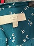Ann Taylor LOFT 100% Polyester Teal Sleeveless Blouse Size M - photo 7