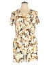 Nine West 100% Rayon Print Ivory Romper Size L - photo 1