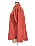 Eddie Bauer Solid Orange Long Sleeve Blouse Size L - photo 5