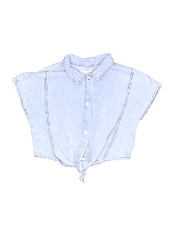 Zara Kids Short Sleeve Blouse (view 1)