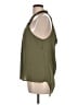 Studio Y 100% Polyester Green Sleeveless Blouse Size L - photo 5