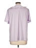 Blair Purple Short Sleeve Blouse Size L - photo 2