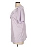 Blair Purple Short Sleeve Blouse Size L - photo 5