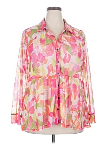 Terra & Sky 3/4 Sleeve Blouse (view 1)