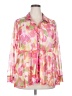 Terra & Sky Pink 3/4 Sleeve Blouse Size 2X - photo 1