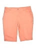 Gloria Vanderbilt Solid Orange Shorts Size 16 - photo 1