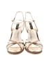 Nine West Silver Sandals Size 8 - photo 2