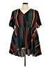BLOOMCHIC Green Short Sleeve Blouse Size 22 - 24 - photo 1