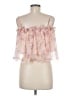 Willow & Root 100% Polyester Pink Sleeveless Blouse Size M - photo 2