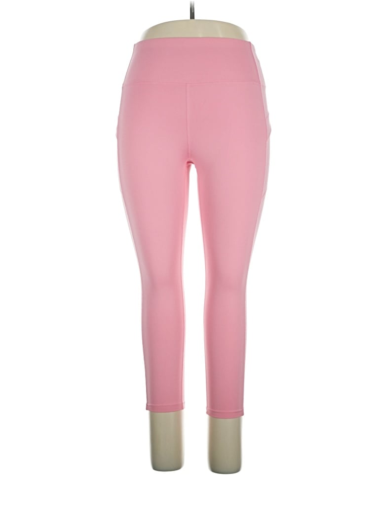 Pre-owned Assorted Brands Active Pants In Pink