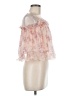 Willow & Root 100% Polyester Pink Sleeveless Blouse Size M - photo 4