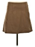Dalia Collection Solid Tan Casual Skirt Size 4 - photo 1