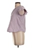 Universal Thread 100% Cotton Purple Short Sleeve Blouse Size XS - photo 5
